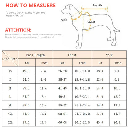 Cozy Dog Winter Jacket