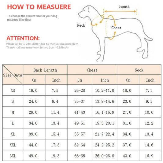 Cozy Dog Winter Jacket