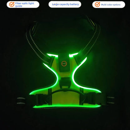 GlowSafe LED Dog Vest