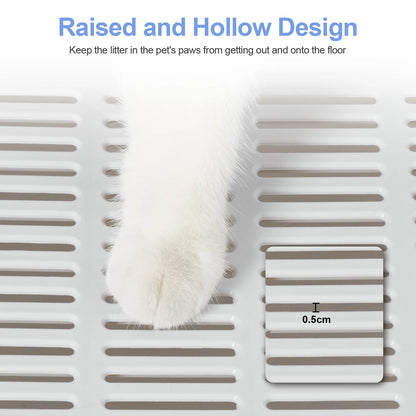 Spacious Foldable Cat Litter Box