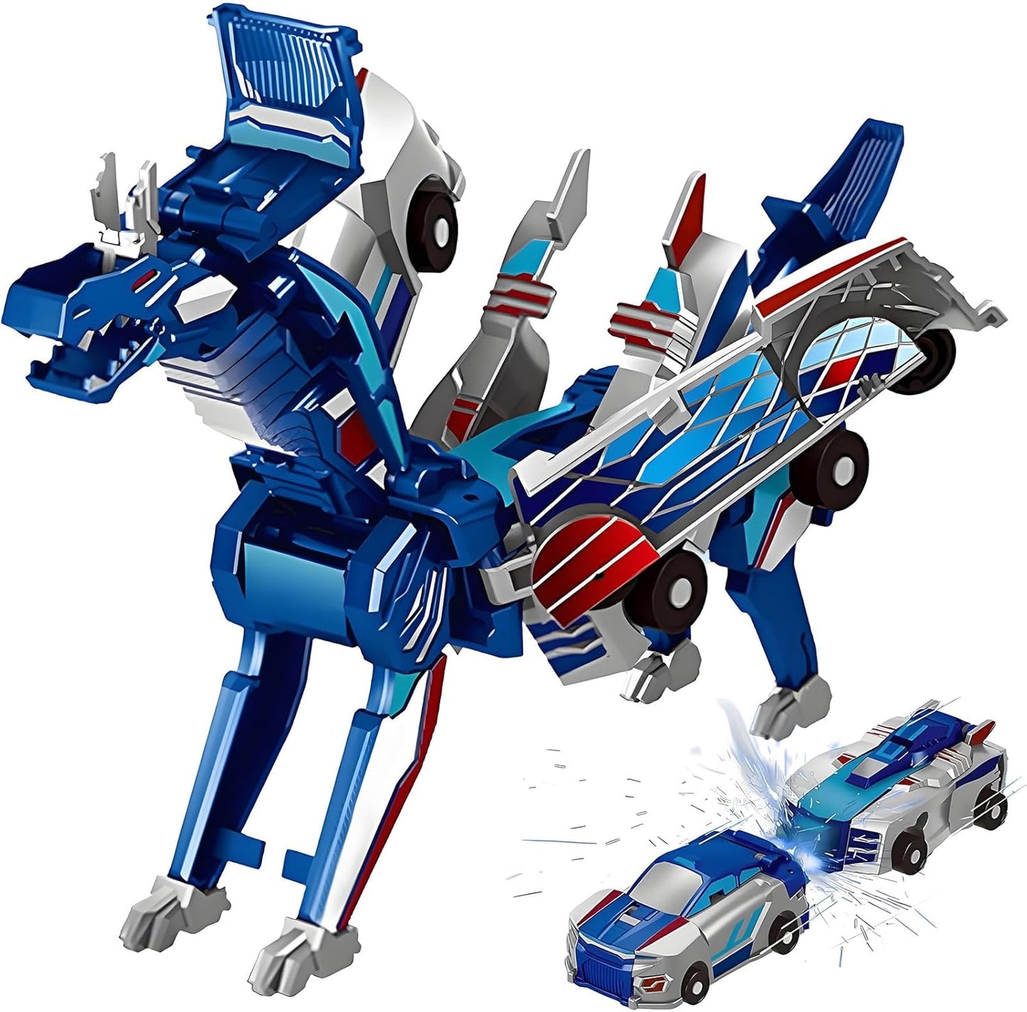 Turbo Dino Transforming Racer Toy