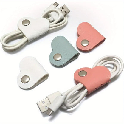 Chic Heart Cable Organizer