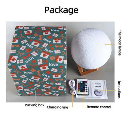 Personalized Moon Lamp Gift