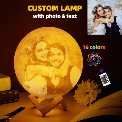 Personalized Moon Lamp Gift