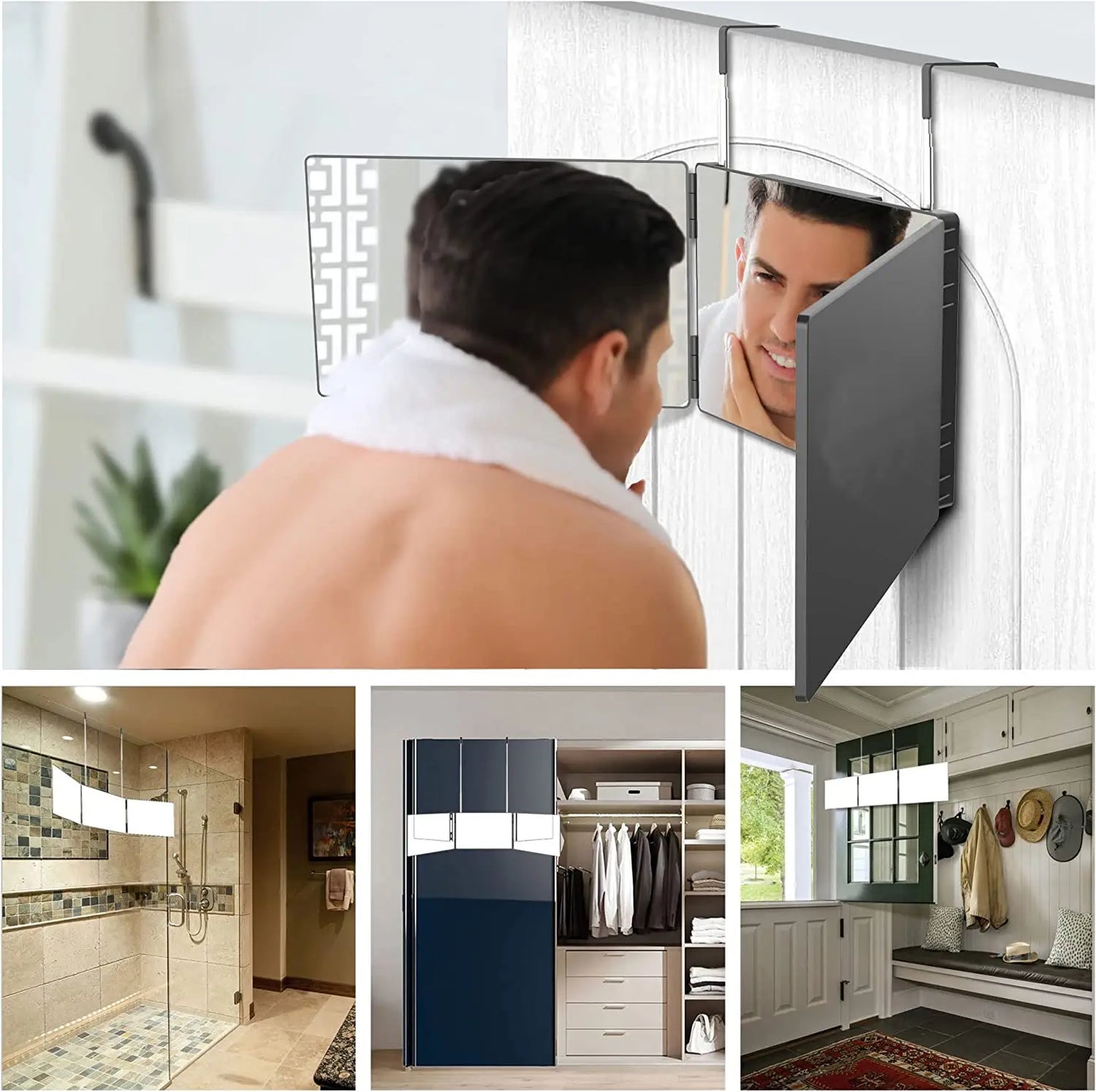 Travel Foldable Grooming Mirror Pro